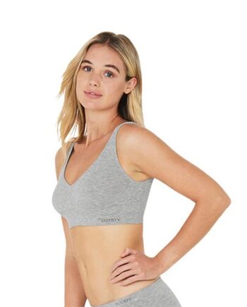 Shaper Crop Bra Lysegrå Str      Stk