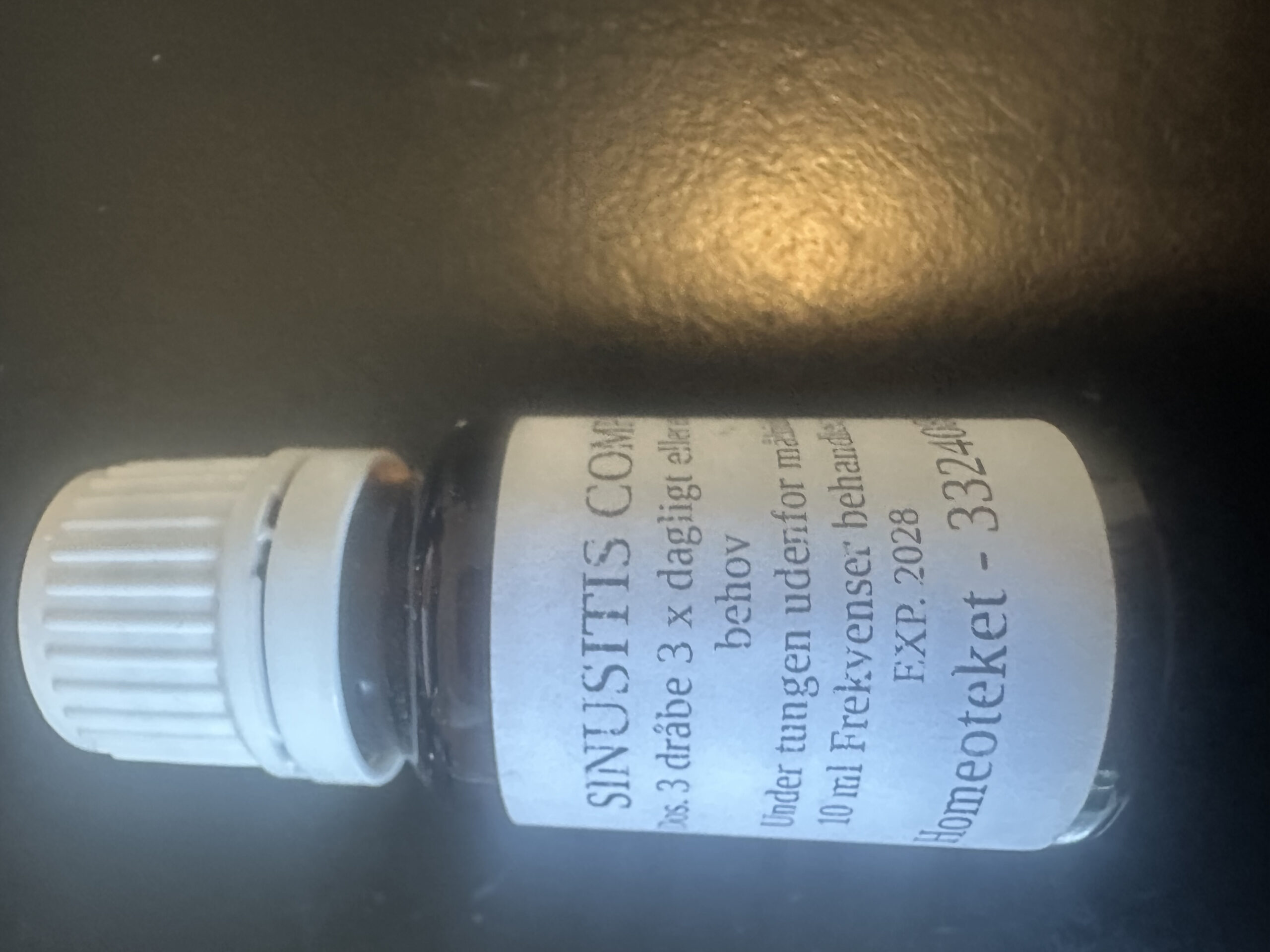 Sinusitis Comp Fra Homeoteket 10 Ml