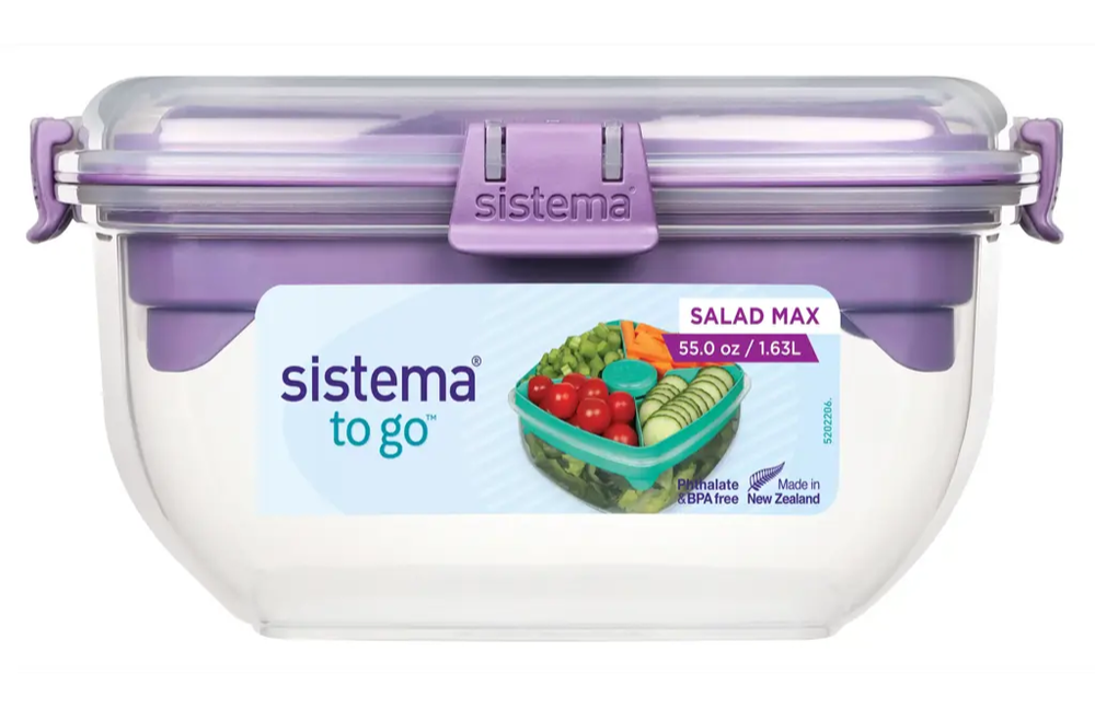 Sistema Salad Max To Go  Misty Purple    63l