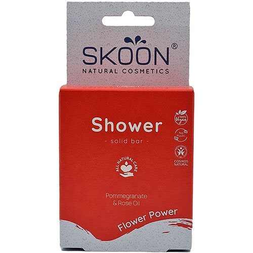 Skoon Solid Shower Bar Flower Power 90