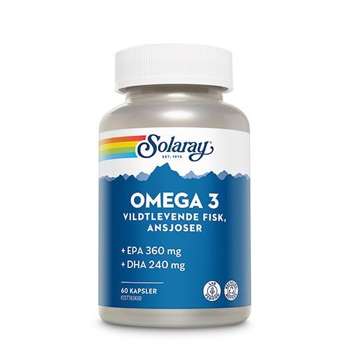 Solaray Omega   60 Kapsler