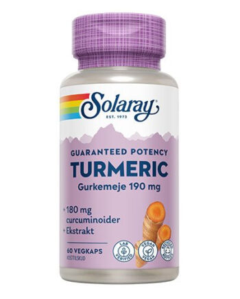 Solaray Turmeric 60 Kapsler
