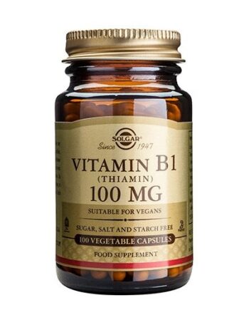Solgar B1-vitamin 100 Mg  Thiamin  100 Kap 18g