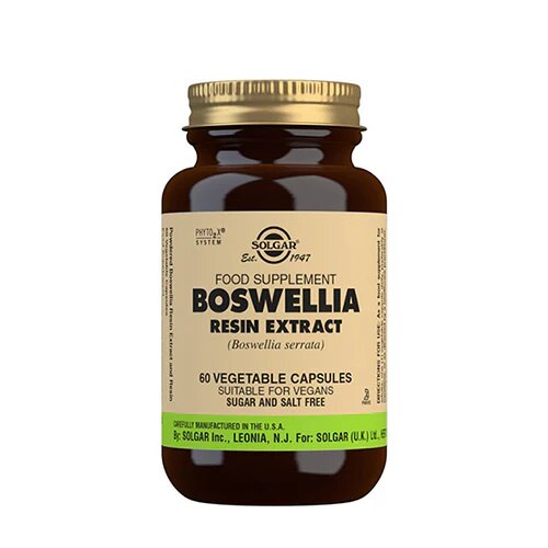 Solgar Boswellia Resin 60 Kapsler