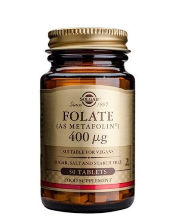Solgar Folat  Metafolin  400ug  50 Tab 12 50g