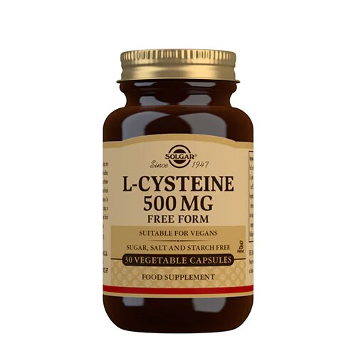Solgar  -cystein 500 Mg 30 Kapsler