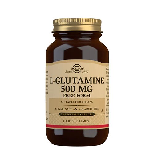 Solgar  -glutamin 500 Mg  50 Kapsler