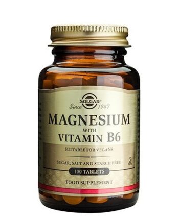 Solgar Magnesium B6  100 Tab 55g