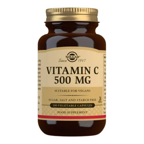 Solgar Vitamin   500 Mg 100 Kapsler