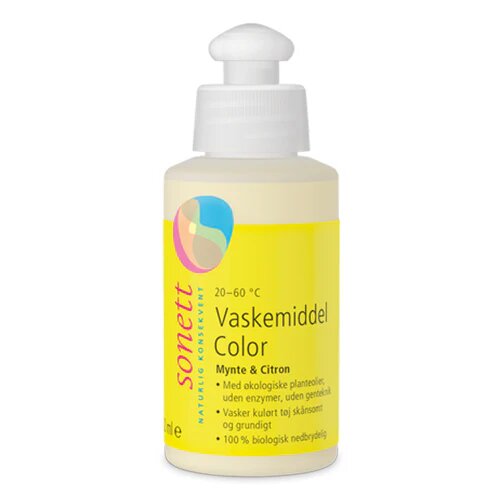Sonett Tøjvask Color Mynte Citron 120 Ml