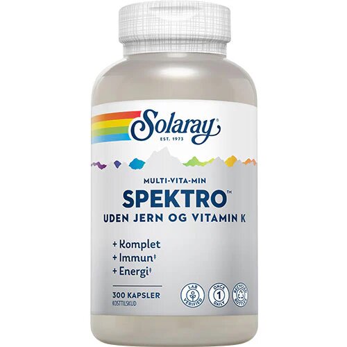 Spektro Uden Jern Og Vitamin   300 Kapsler