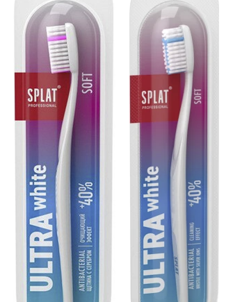 Splat Whitening Tandbørste Soft