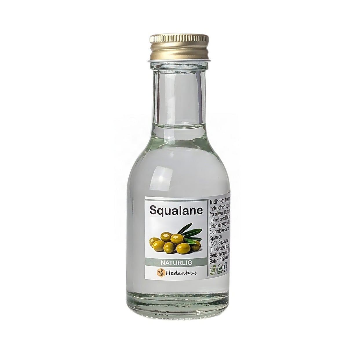 Squalane Olie Fra Oliven 30 Ml Let Og Stabil Baseolie Til Hud- Og Hårpleje