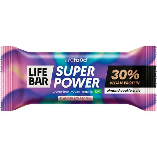 Super Power Proteinbar Almond Cookie 40 Gram