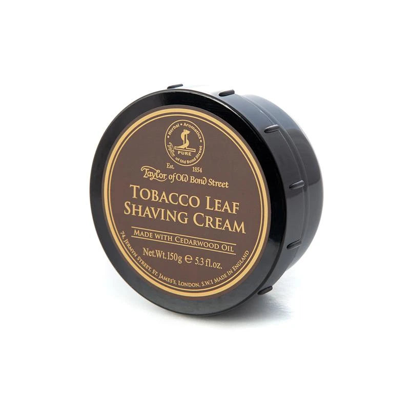 Taylor Of Old Bond Street Barbercreme  Tobacco Leaf  150 Gr