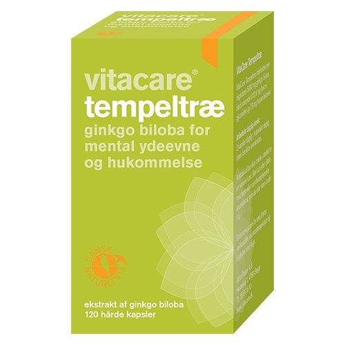 Tempeltræ Vitacare 120 Kapsler