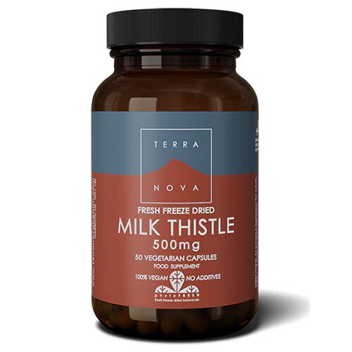 Terra Nova Milk Thistle Marietidsel 500mg 50 Kap