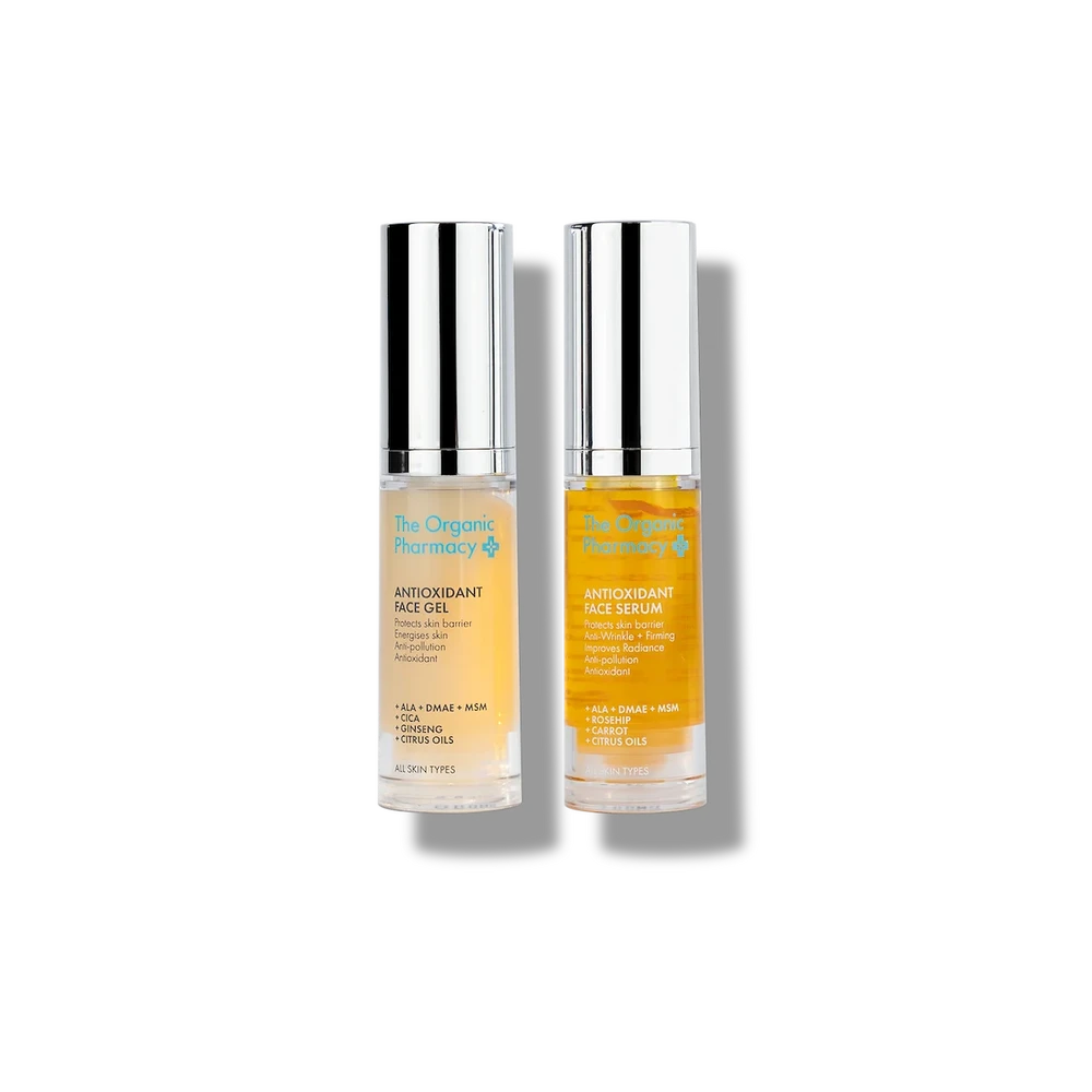 The Organic Pharmacy Mini Antioxidant Duo Kit  2x5ml