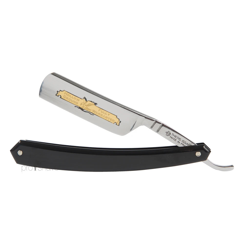 Thiers-issard Straight Razor      Round Nose  Eagle  Horn