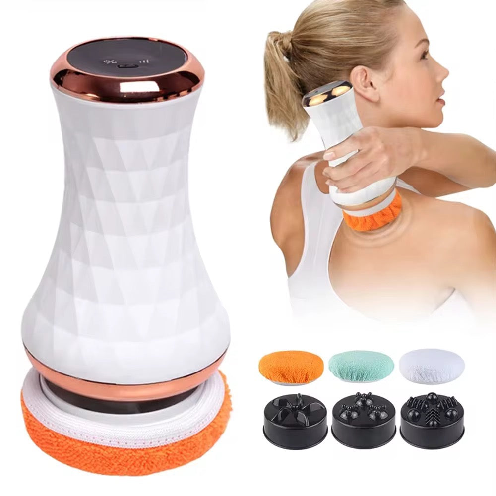Trådløs Bodysculpt     En Cellulite Remover Og Massageapparat  Inkl  Ekstra Pads