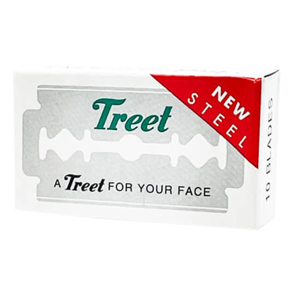 Treet New Steel De-barberblade  10 Stk