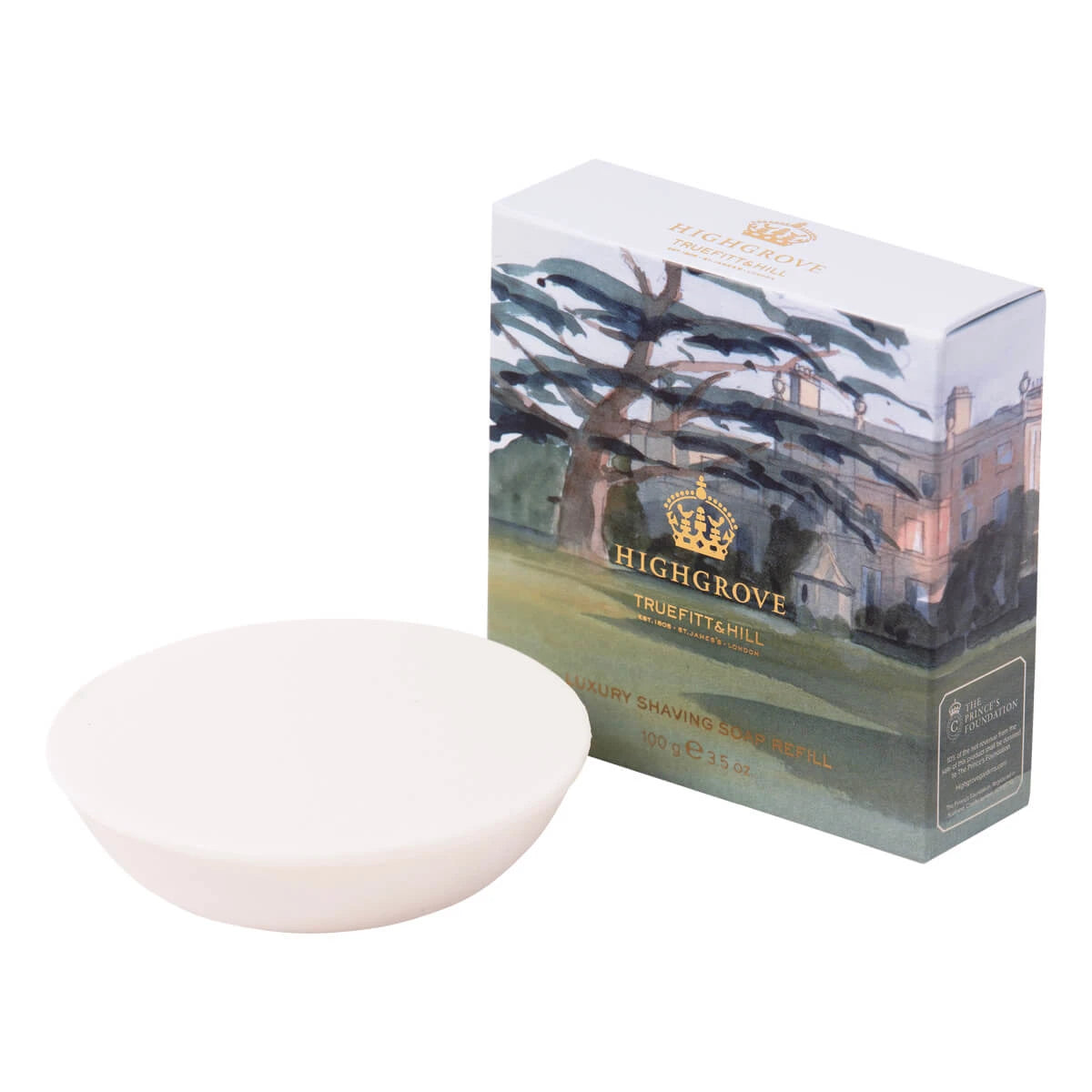 Truefitt   Hill Barbersæbe Refill  Highgrove  100