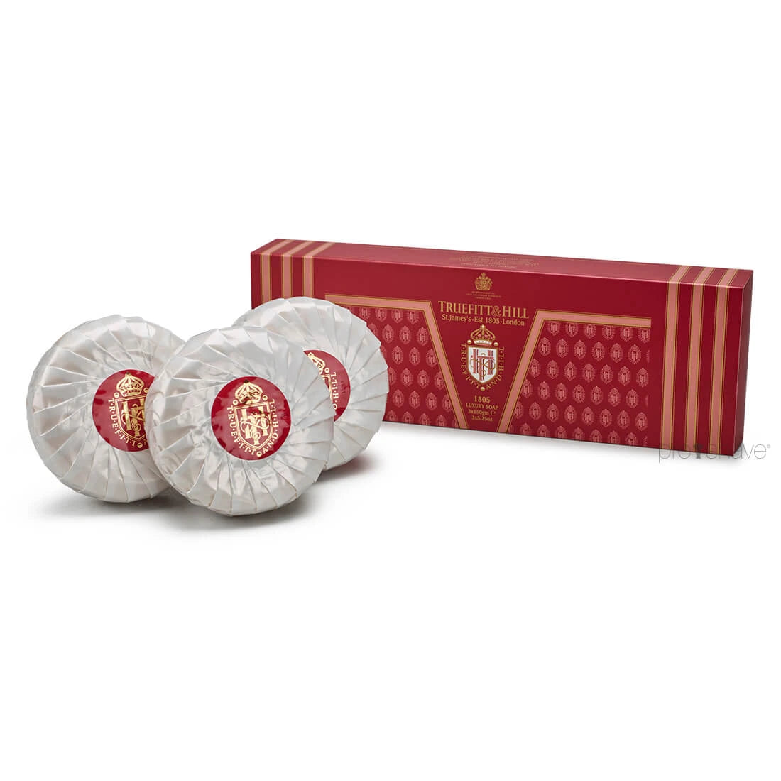 Truefitt   Hill Sæbe  1805  Triple-milled  3x150 Gr