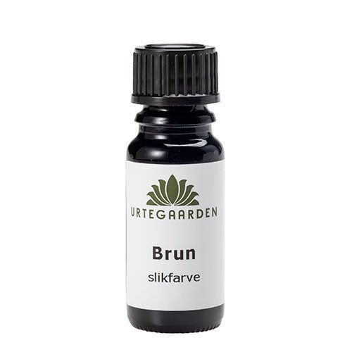 Urtegaarden Brun Slikfarve  10ml