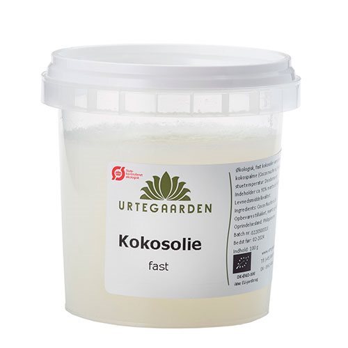 Urtegaarden Kokosolie  Fast    100g