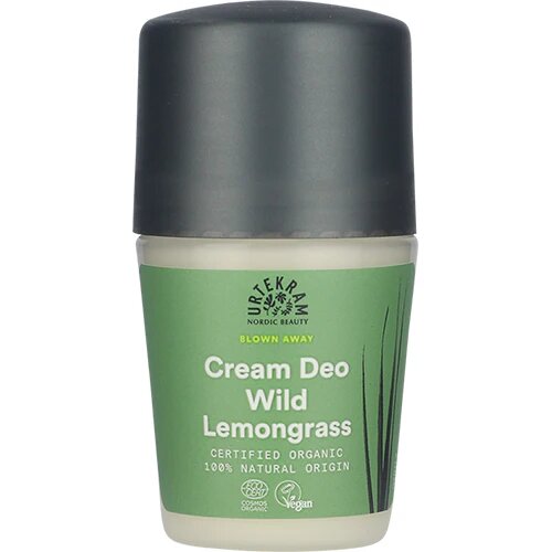 Urtekram Creme Deo Roll On Wild Lemongrass 50 Ml