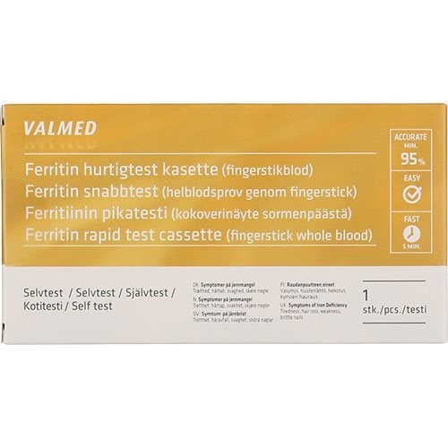 Valmed Ferritin Test   Stk