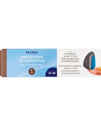 Valmed ørepropper    Par   Pk