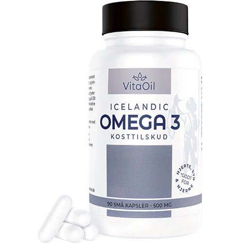 Vitaoil Icelandic Omega Kapsler 90 Kapsler