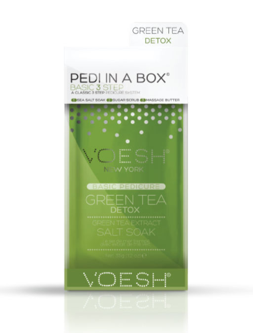 Voesh Pedi In   Box  Green Tea   -step