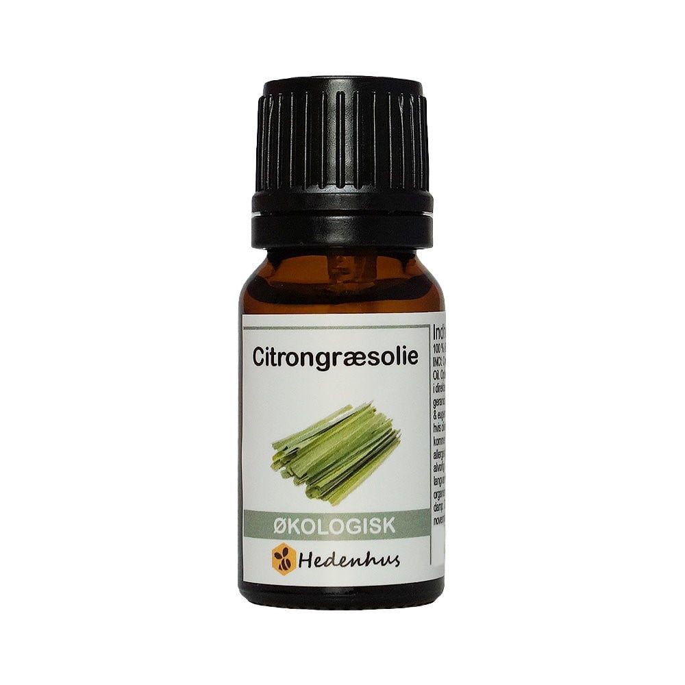 Citrongræsolie økologisk 10 Ml